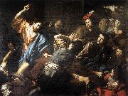 VALENTIN DE BOULOGNE Christ Driving the Money Changers out of the Temple kjh China oil painting reproduction